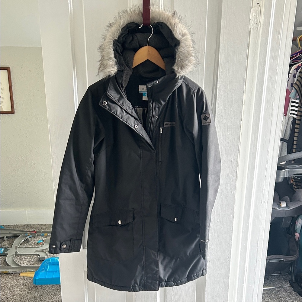 🔥Columbia Black Winter Jacket🔥